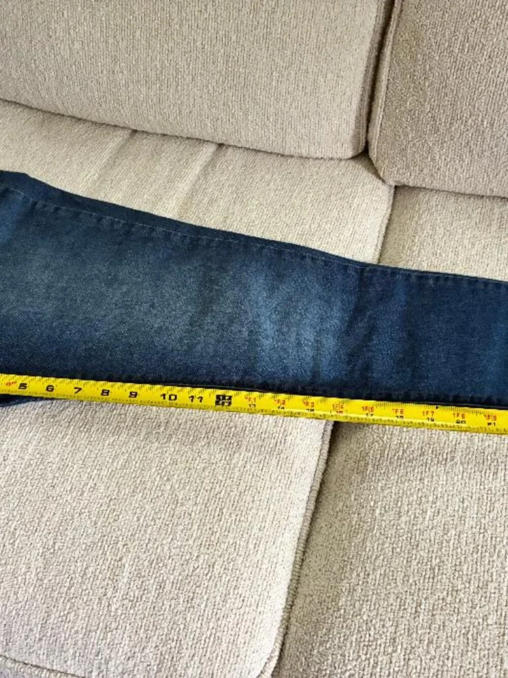 Share Michael Kors Izzy Skinny Jeans Medium Wash Crop Raw High/Low Hem Size 8